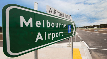 Melbourne Airport - Airport Drive 